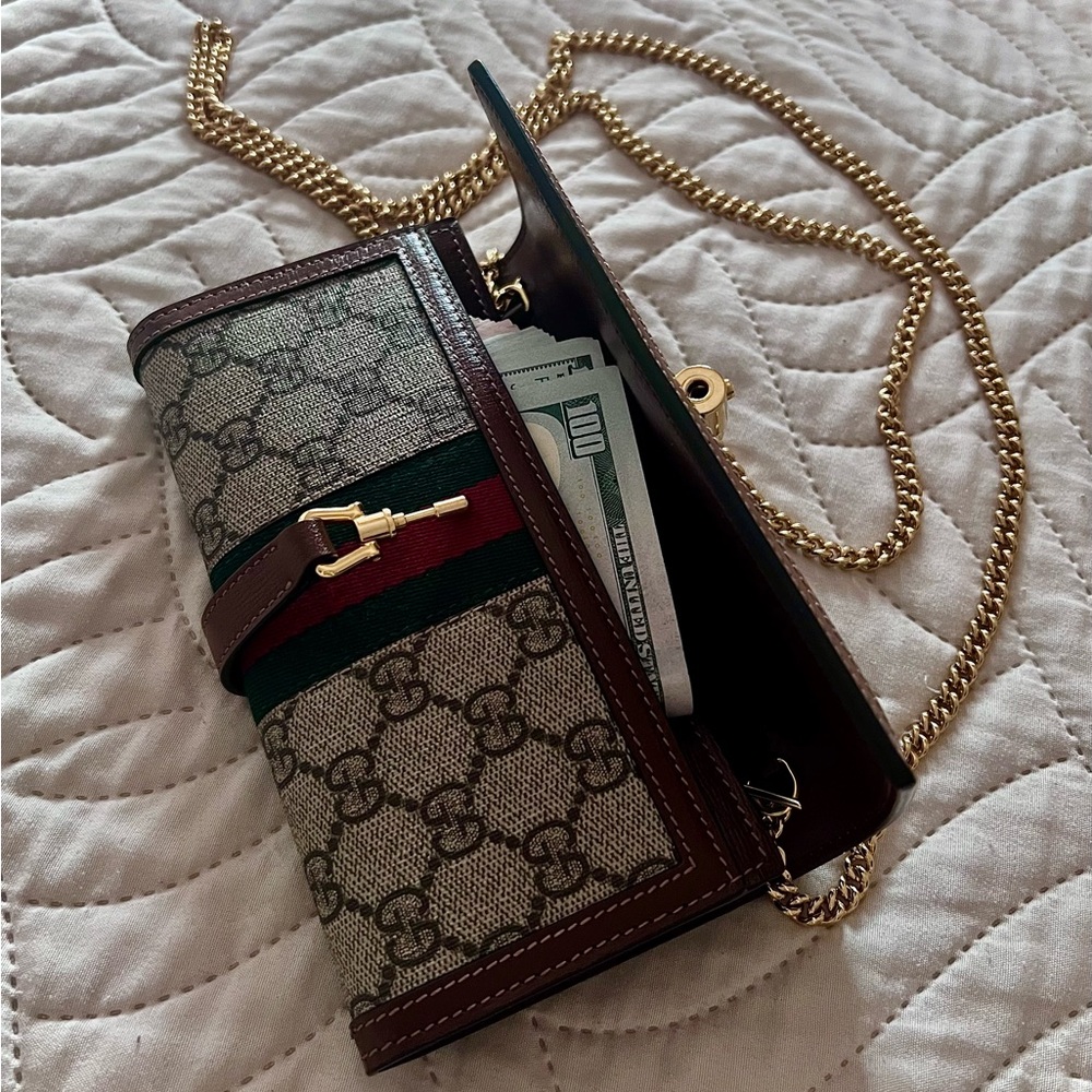 Gucci JACKIE 1961 CHAIN WALLET bag